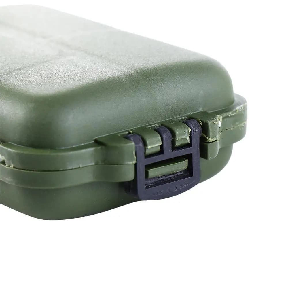 Scatola porta esche e attrezzi da pesca, mini contenitore per accessori da pesca