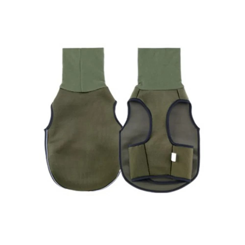 Elastic Dog Anxiety Vest Reflective Windproof Dog Soothing Clothes Warm with Hoodie Dogs Calming Jacket Rainy Day