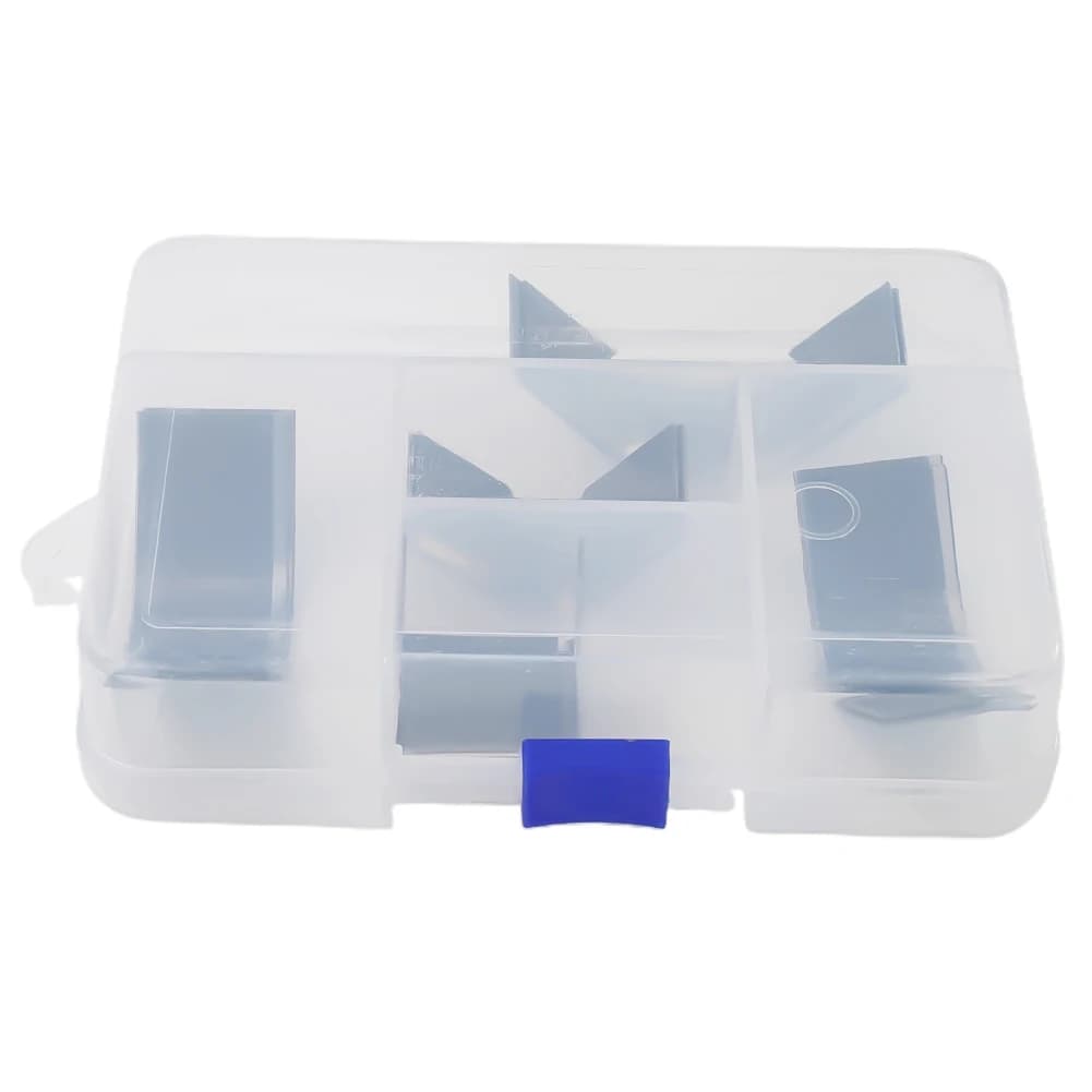 10 pz/set borsa a portafoglio fai da te angolo rotondo strumenti di perforazione a mano Leathercrafts forniture per la casa cucito artigianato accessori per punzonatura ad arco