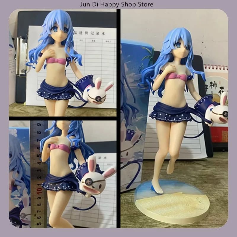 22 cm Date A Live Yoshino Himekawa Affascinante costume da bagno Water Ver. Statua modello figura anime Posa in piedi