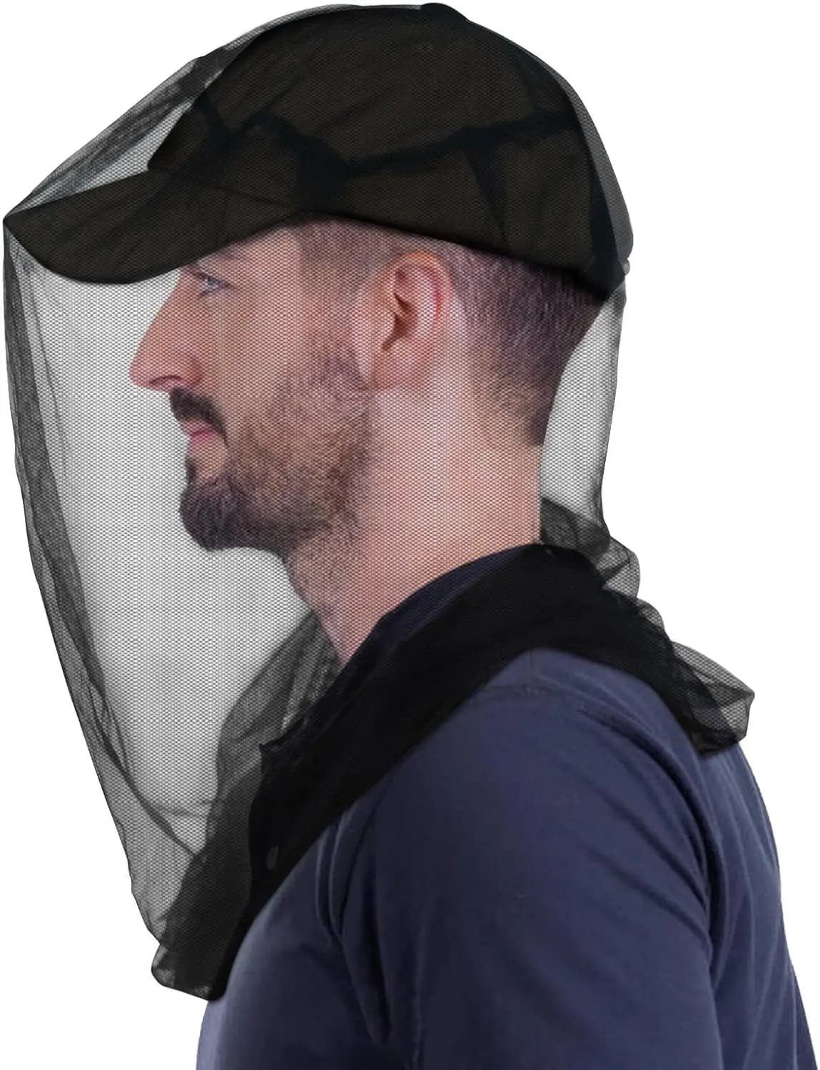 Zanzariera Premium per Cappello, Confezione da 4 con Rete Ultra-Fine per Campeggio, Escursionismo, Pesca - Adatta a Tutti i Tipi di Cappelli per Uomini e Donne