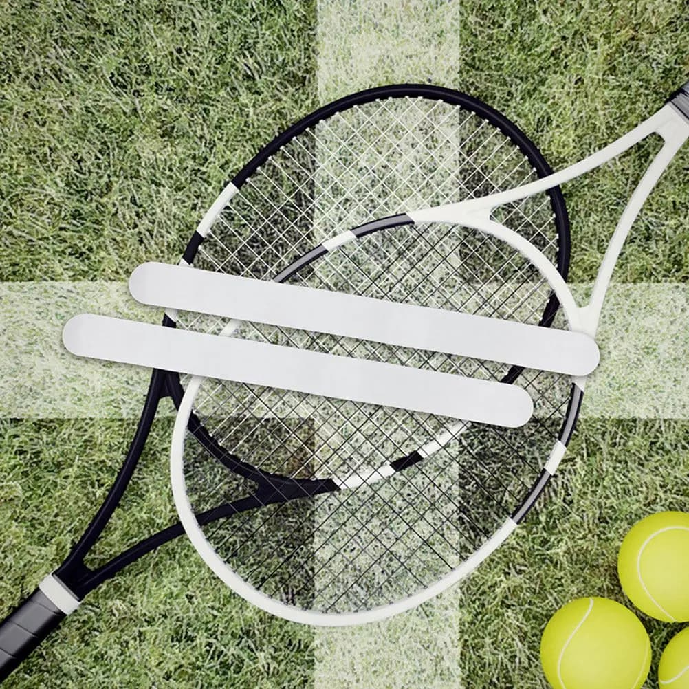 2 Pezzi Nastro Protettivo Trasparente per Telaio Racchetta, Protezione Bordo Racchetta da Tennis, Miglioratore di Presa per Principianti e Professionisti, Accessori per Racchette
