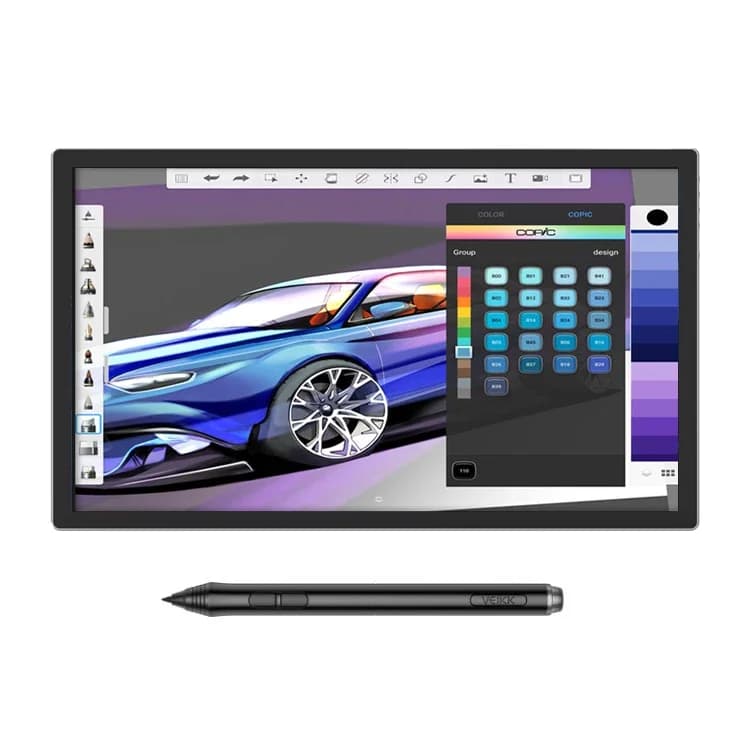squisita fattura Nuovo supporto per PC telefonico portatile da 21,5 pollici design alla moda monitor LCD disegno tavoletta grafica con stilo