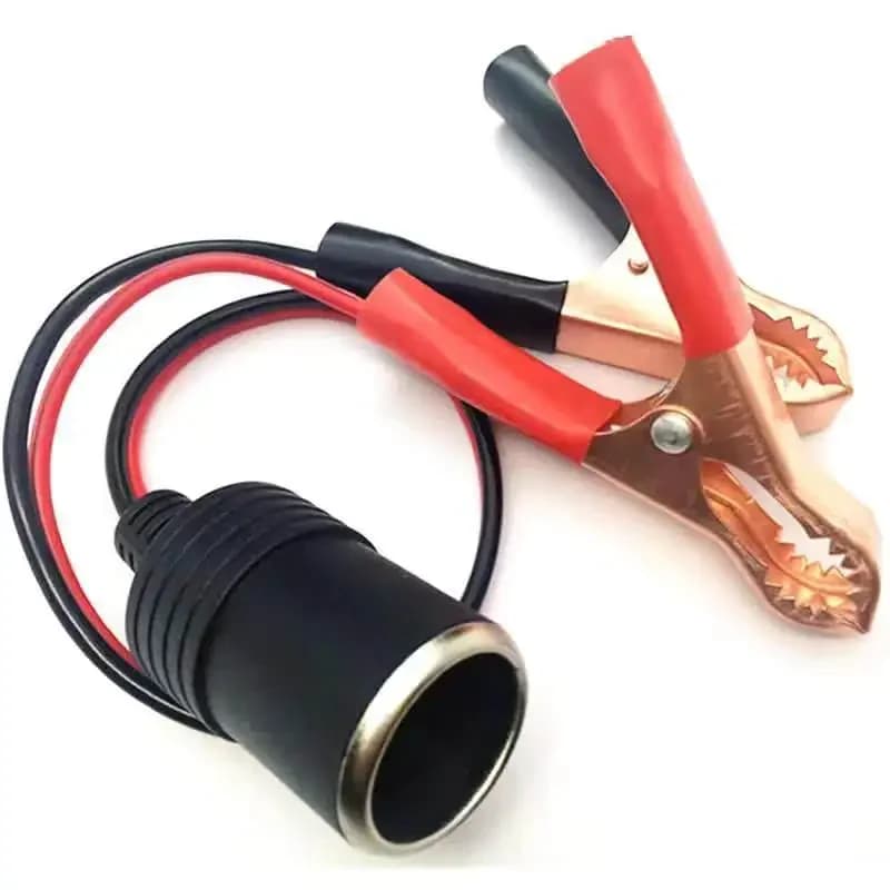 Accendisigari presa femmina auto batteria in rame puro ad alta potenza con Clip 12V 24V 220W presa per auto