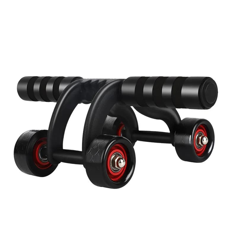 2024 new ab sport 4-wheel roller abdominal grip anti-slip fitness equipment at home