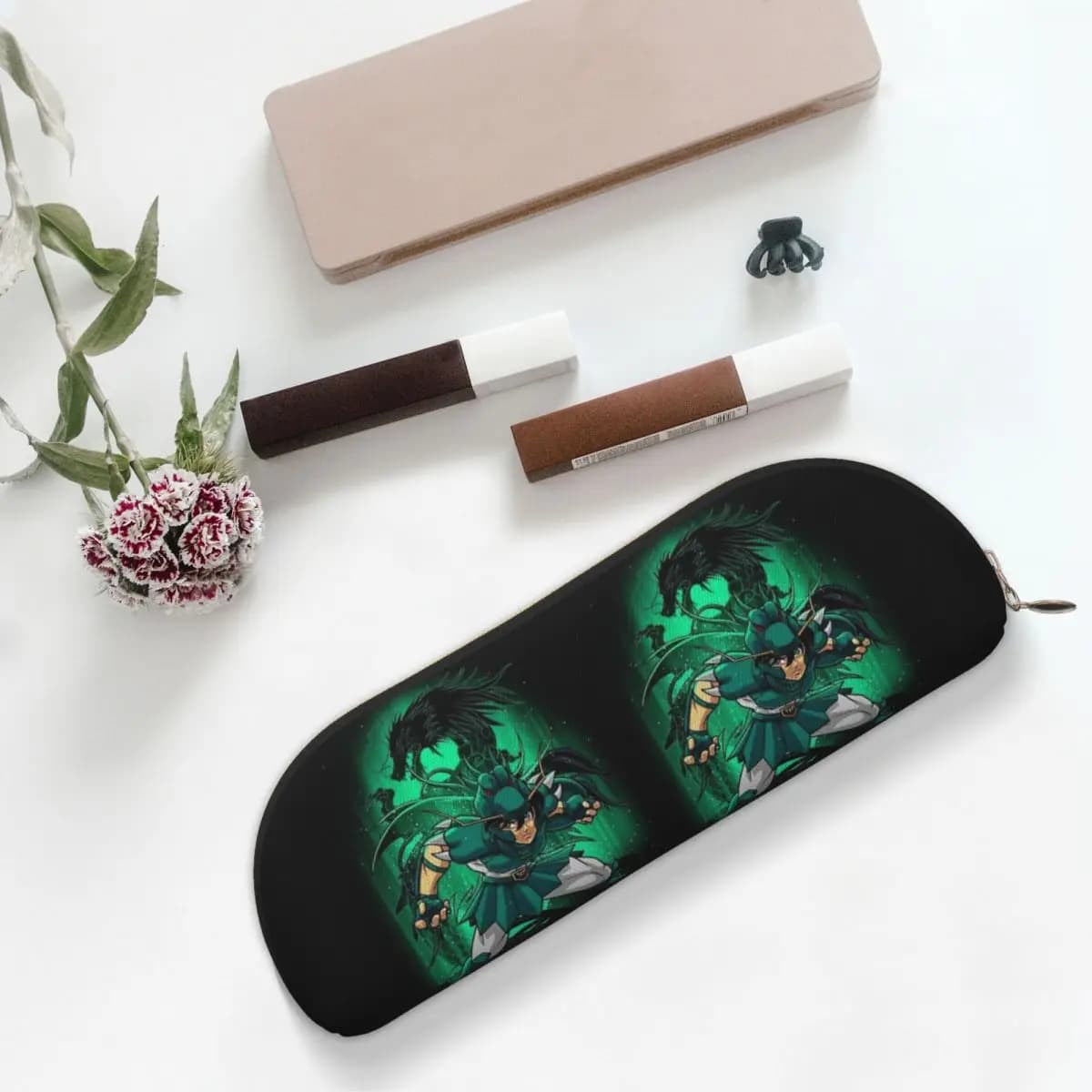 The Seiya Knights Merch Astucci per matite Astuccio per matite Forniture per cancelleria Astuccio per penne di grande capacità Astuccio per regali per ragazzi e ragazze