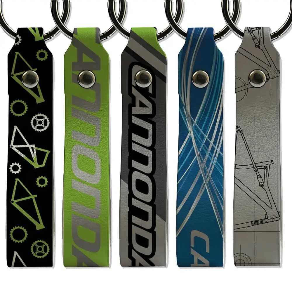 Motorcycle Cannondale Metal Keychain Fashion Key Ring Bag Pendant Car Key Accessories Card Holder Charm