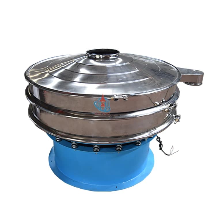 Rotary vibrating screen in hemp protein powder for sulfur powder