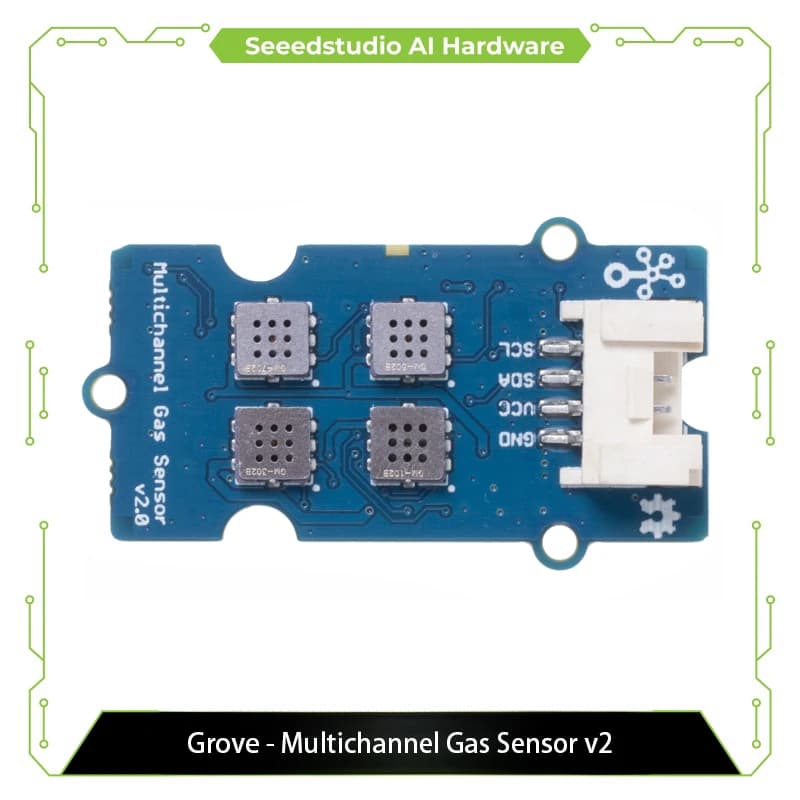 Sensore di Gas Multicanale Grove v2 - Inoltre da CO, NO2, C2H5CH, VOC - Sensore di gas MEMS
