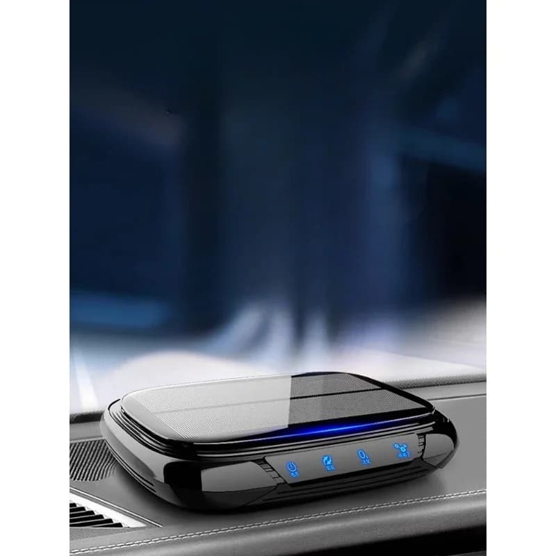 Purificatore d'aria solare per auto, aromaterapia per la rimozione degli odori dell'auto