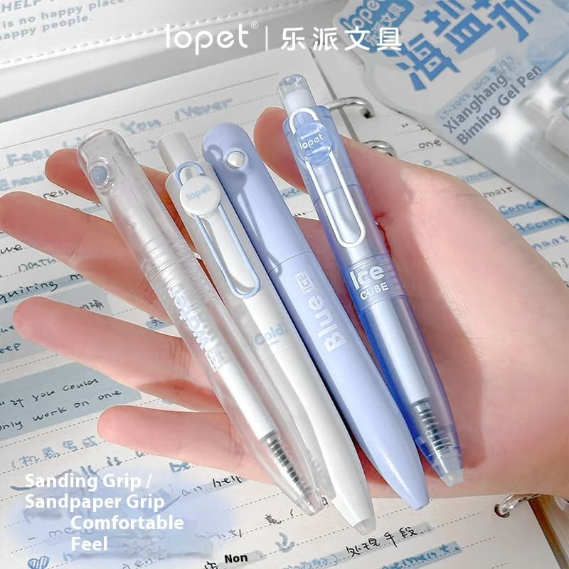 Lopet Mini Penna Gel Fragranza 4 pz/set Penna Tascabile ST Punta Della Penna Scrittura Liscia 0.5mm Penne A Sfera Ad Asciugatura Rapida Studilio di Cancelleria