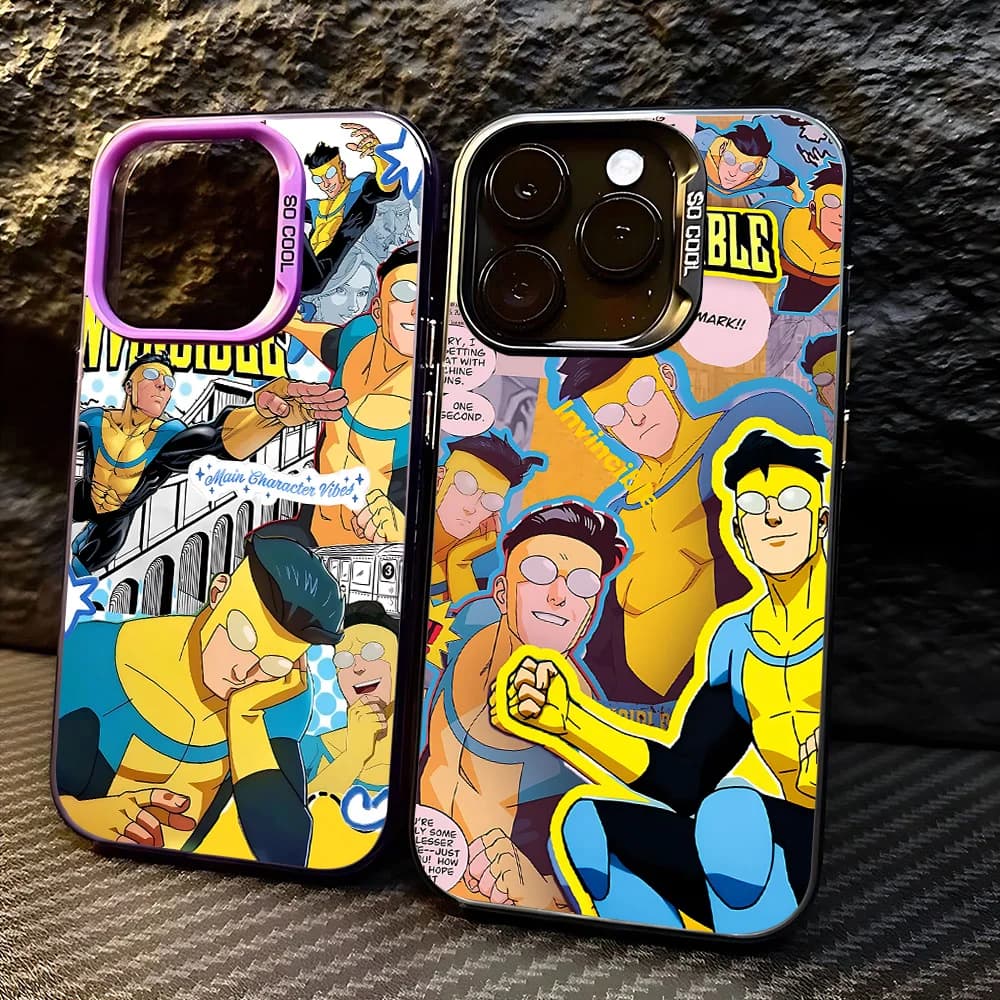 Anime Cool I-Invincibles Phone Case for Xiaomi Redmi Note 7 8 9 9S 10 11 12 13 14 15 Pro Plus 4G 5G Anti Fall Matte Back Cover