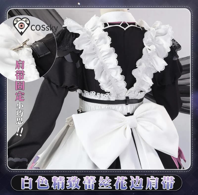 Anime BanG Dream! Nyubara Reona RAS Costume Cosplay Halloween Christmas Girl Dress sweet maid Lolita New high quality uniform