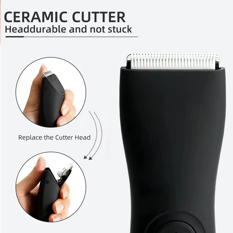 Multifunction Electric Razor for Men and Women: Refinish for Body hair, Intimi hair, Bikini area, Inguine, Braccia e Barba