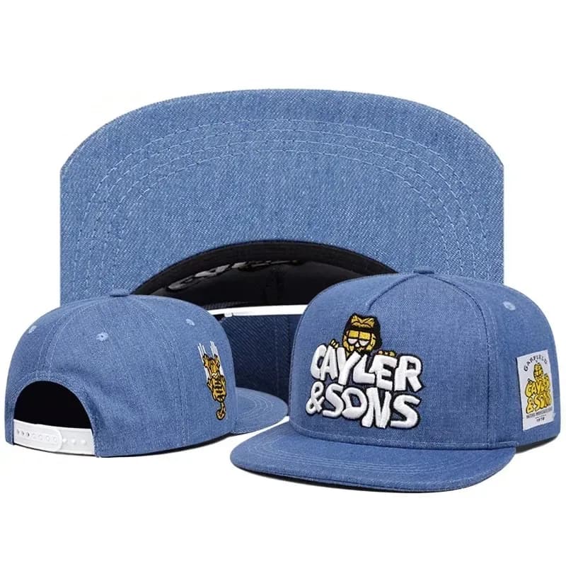 New Garfields Hip Hop Cap Casual All Match Fishing Sunproof Sun Peaked Caps Women's Fisherman Outdoor Sea Guard Hat