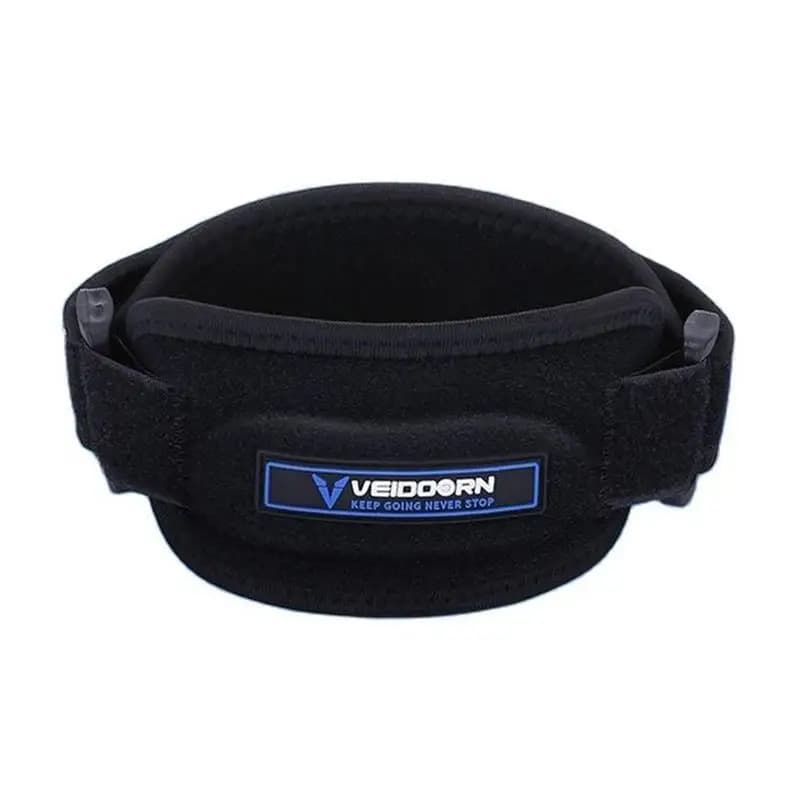 Cinturino di supporto per tendine rotuleo regolabile con supporto per ginocchiera stabilizzatore rotula in Silicone per la corsa di basket di calcio