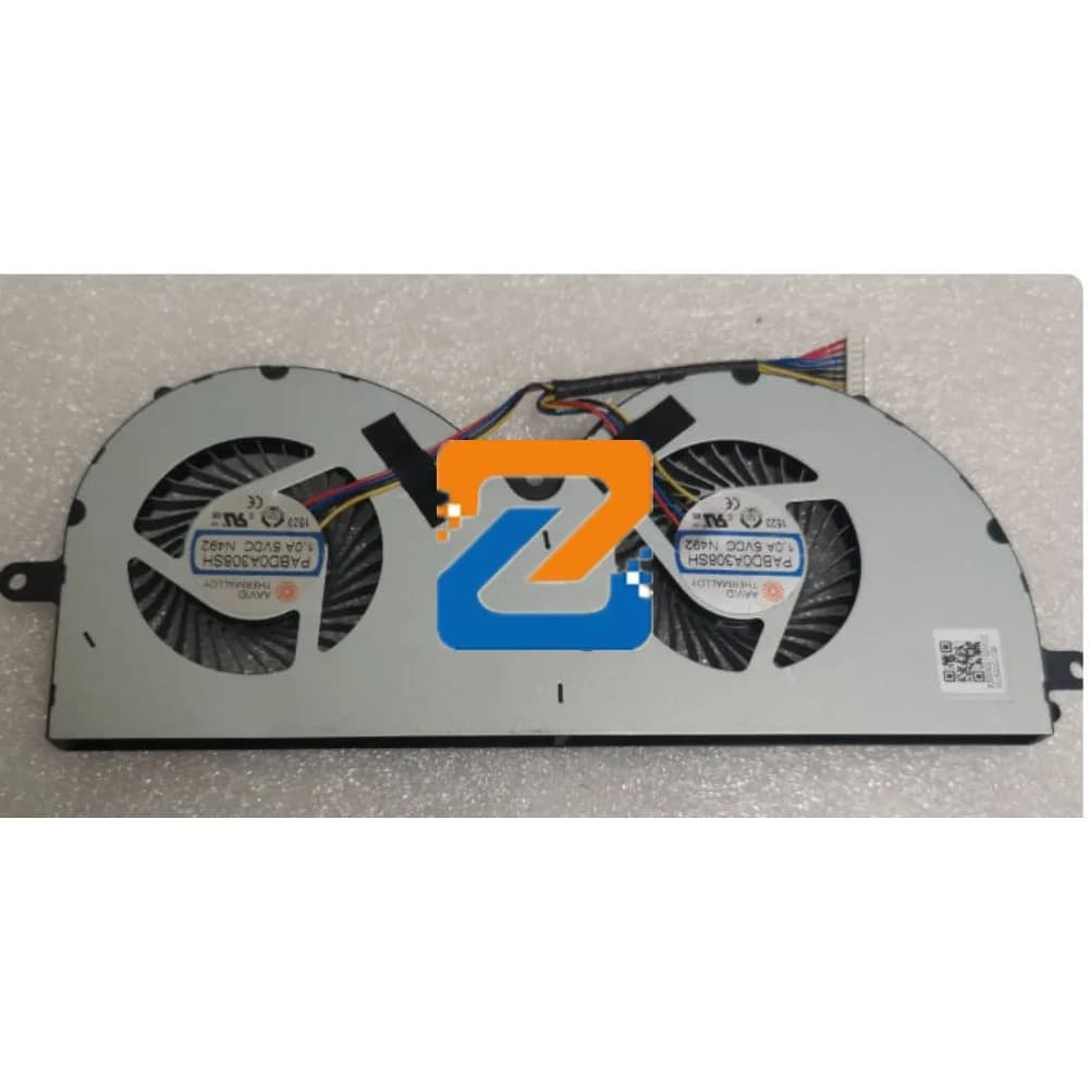 Nuova ventola di raffreddamento originale per CPU e GPU per laptop MSI GT77 GT77HX MS-17Q1, ventola radiatore N491 N492 PABD18010SH PABD0A308SH