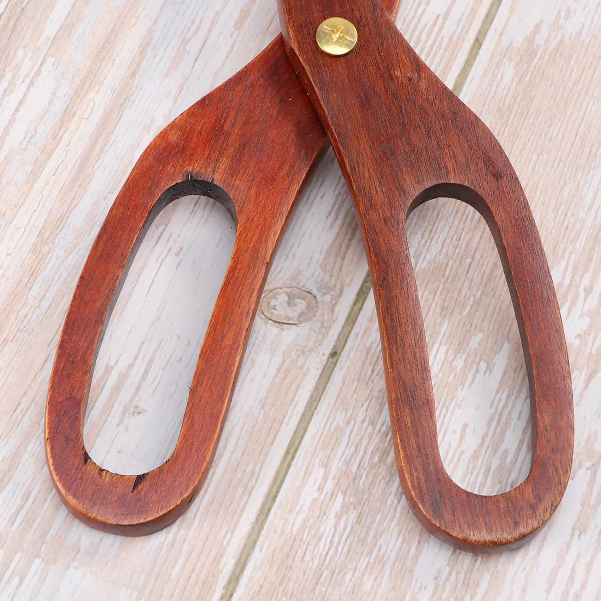 Pinze da Cucina in Legno a Forbice per BBQ, Pinze Creative per Alimenti, Facili da Impugnare, per Pane, Pasticceria, Dessert