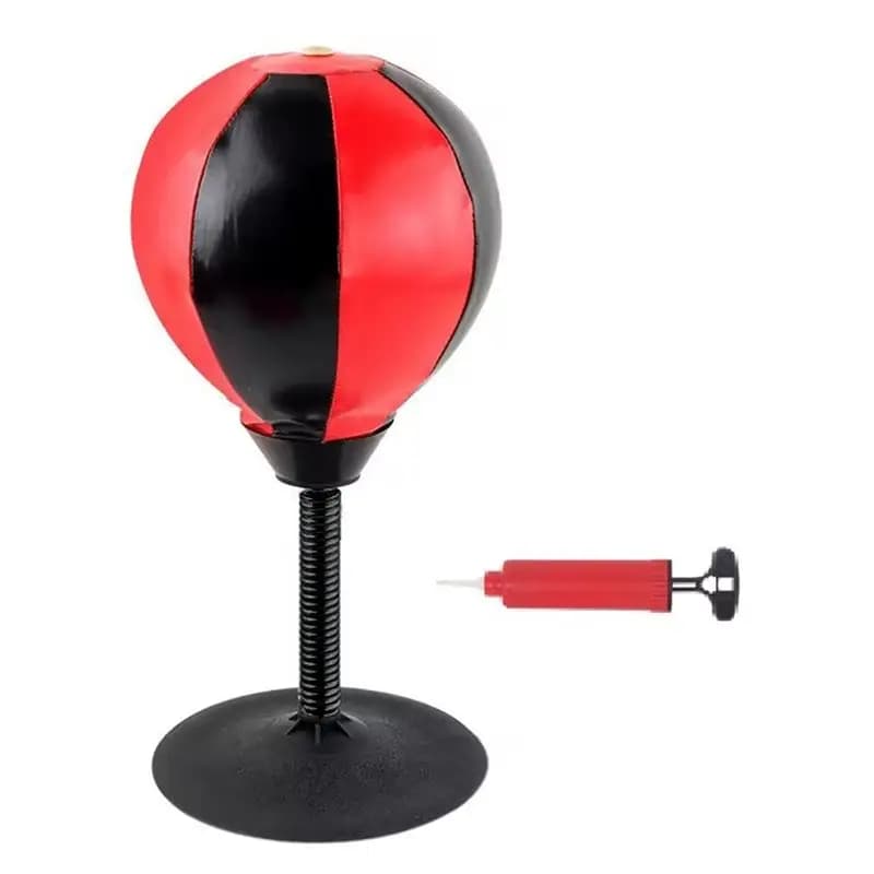 L71A Desktop PU Punching Bag Tress Relief Boxing Training Bag Office Desk Boxing Equipment