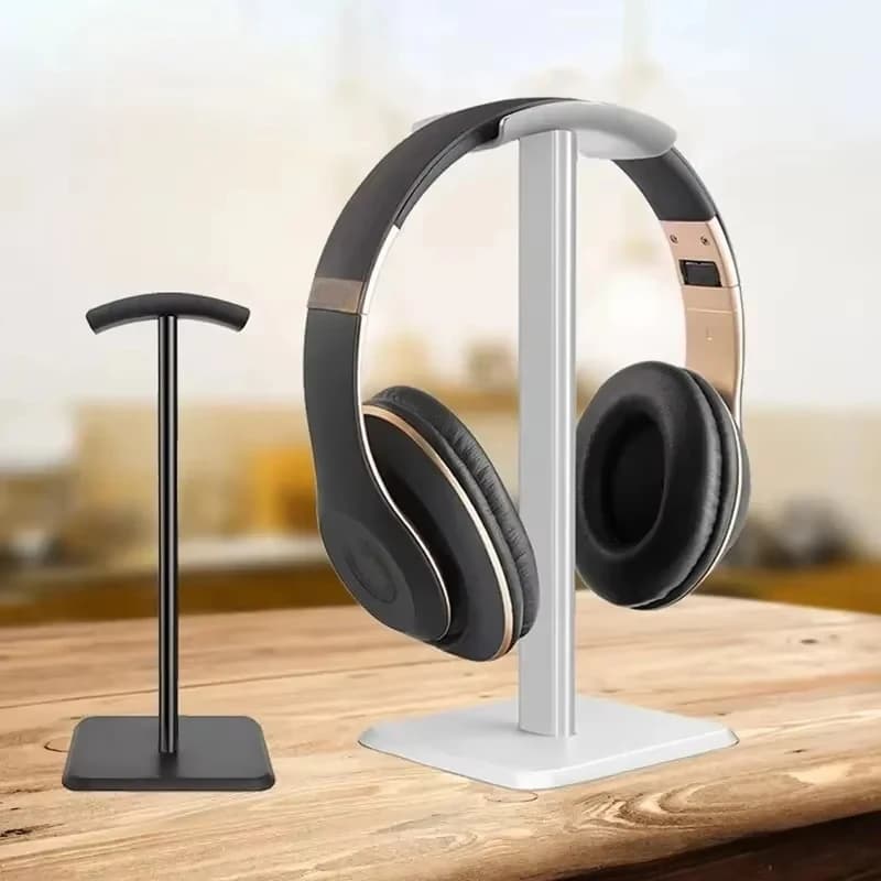 Supporto per supporto per cuffie in plastica dura Supporto per rack per cuffie Gancio per cuffie flessibile per auricolari Gancio per giocatori Supporto per display per organizzatore