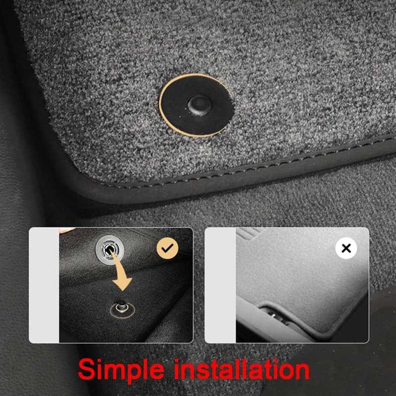 Tappetino per auto personalizzato per Geely EX5 Proton e.MAS 7 2024 2025 2026 Tappetini antiscivolo impermeabili Tappeti di protezione interna Tappeti