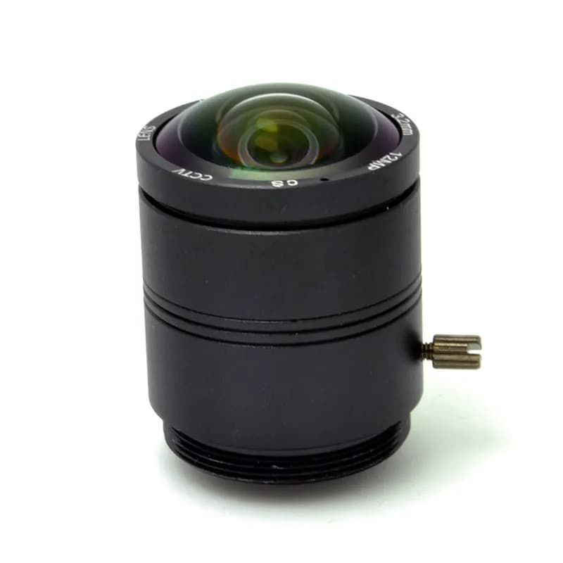 CS SL-0102 3.2mm 131 ° IR infrared lens with 12MP 1/1.7" CS mount F2.0 with fixed iris for IP CCTV security cameras