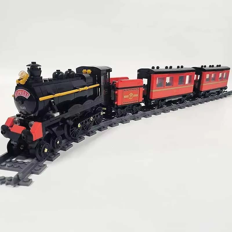 59002 Modellino di Treno a Vapore GWR, Serie Ferroviaria, Giocattoli di Assemblaggio con Piccole Particelle, Blocchi da Costruzione