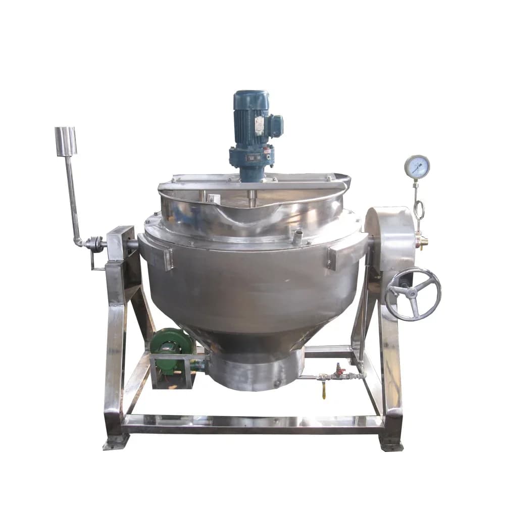 Electric kettle for mixing Gas jacket Fryer Soup wok Industrial cooking Suitable for food and sauce