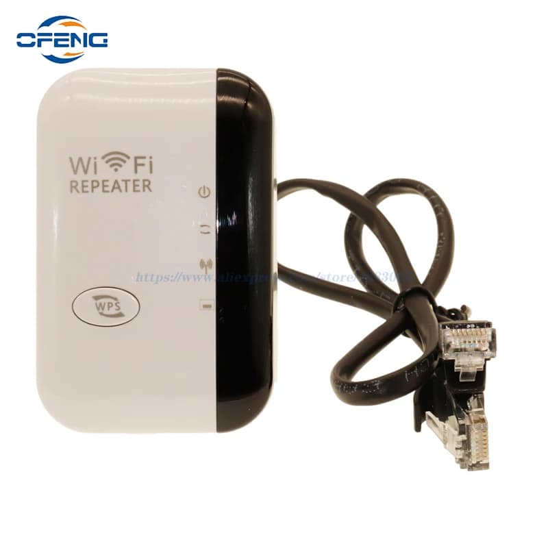Ripetitore WiFi wireless, extender WiFi a lungo raggio, ripetitore router, ripetitore di rete 300 Mbps, punto di accesso AP fai da te