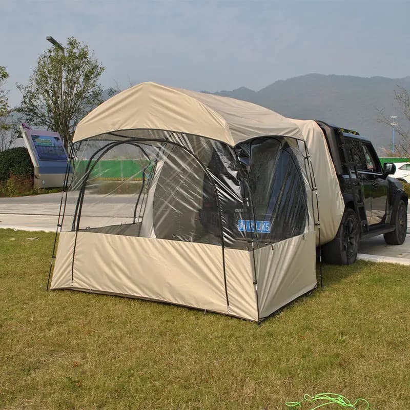 Transparent outdoor tent for 4 people, waterproof transparent camping tent, outdoor sports tent, camping tent for off-road, simp