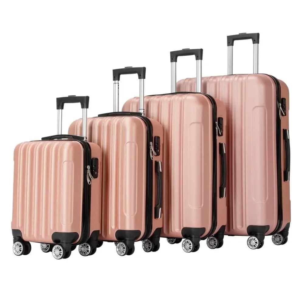 Set di Valigie Trolley Portatili in ABS 16 20 24 28