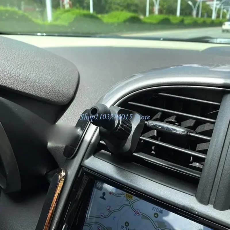 R6FF Adattatore per clip per montaggio presa d per auto universale da 17 mm per supporto per telefono