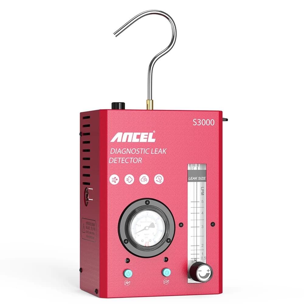 ANCEL S3000 Rilevatore di fumo automatico Strumento di perdite Strumenti diagnostici per auto Vari test di raccordi per tubi per la diagnosi automobilistica del motociclo