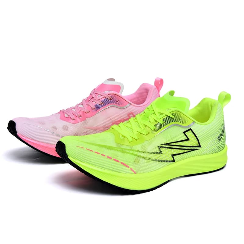 Scarpe da Corsa Professionali con Piastra in Carbonio per Uomo e Donna, Sneakers Ammortizzanti per Sprint su Breve Distanza