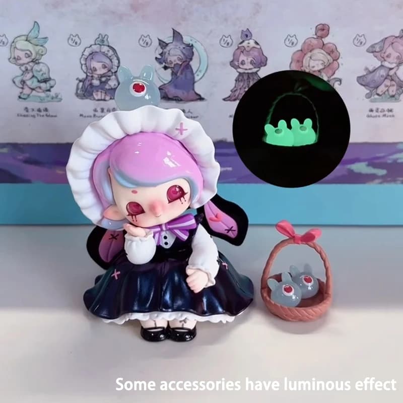 Impopo Pix Dreamwalk Forest Of Mistveil Series Blind Box Impopopix Mystery Box Action Figure Surprise Bag Doll Desk Decor Gifts