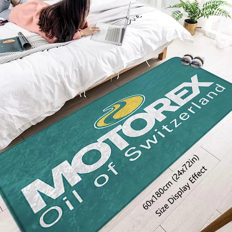 Tappeto da comodino Tappetino di benvenuto per ingresso Motorexs Olio motore Tappeto da corridoio Cucina Tappeti assorbiti d'acqua Soffici decorazioni per la casa