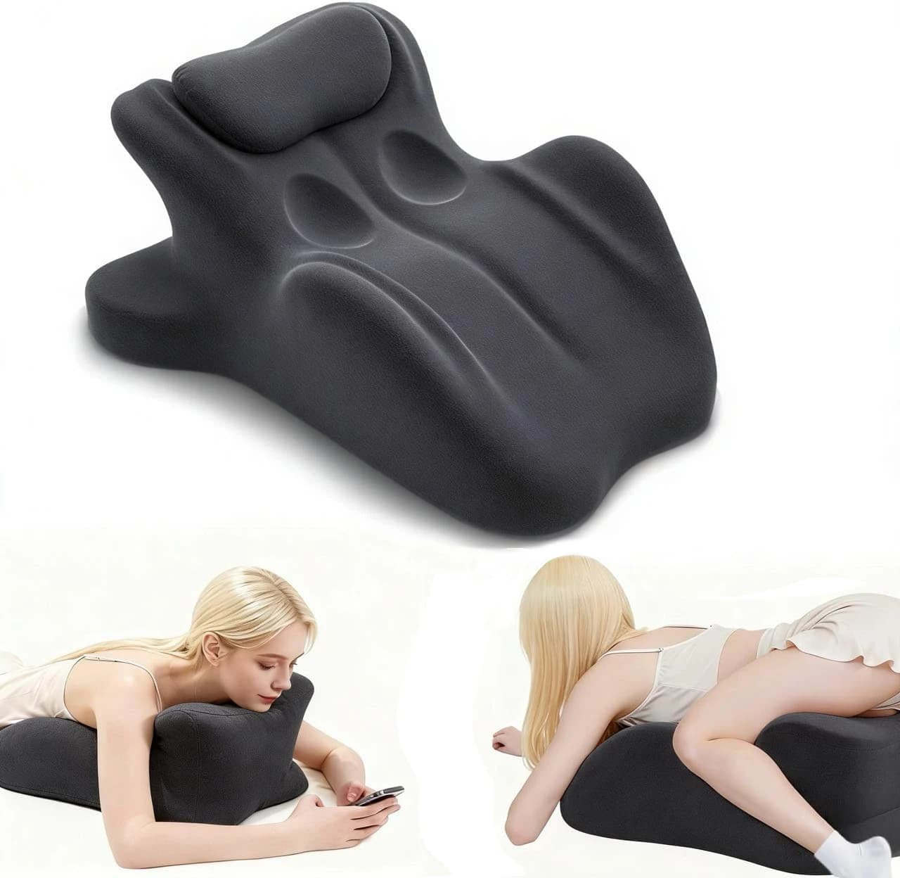 Cuscino per coppie Sweet Spot Pillow Adopts A 27 ° Cuscino Correttore di Postura Multifunzionale Lift Creates, Ideale per il Comfort di Coppia