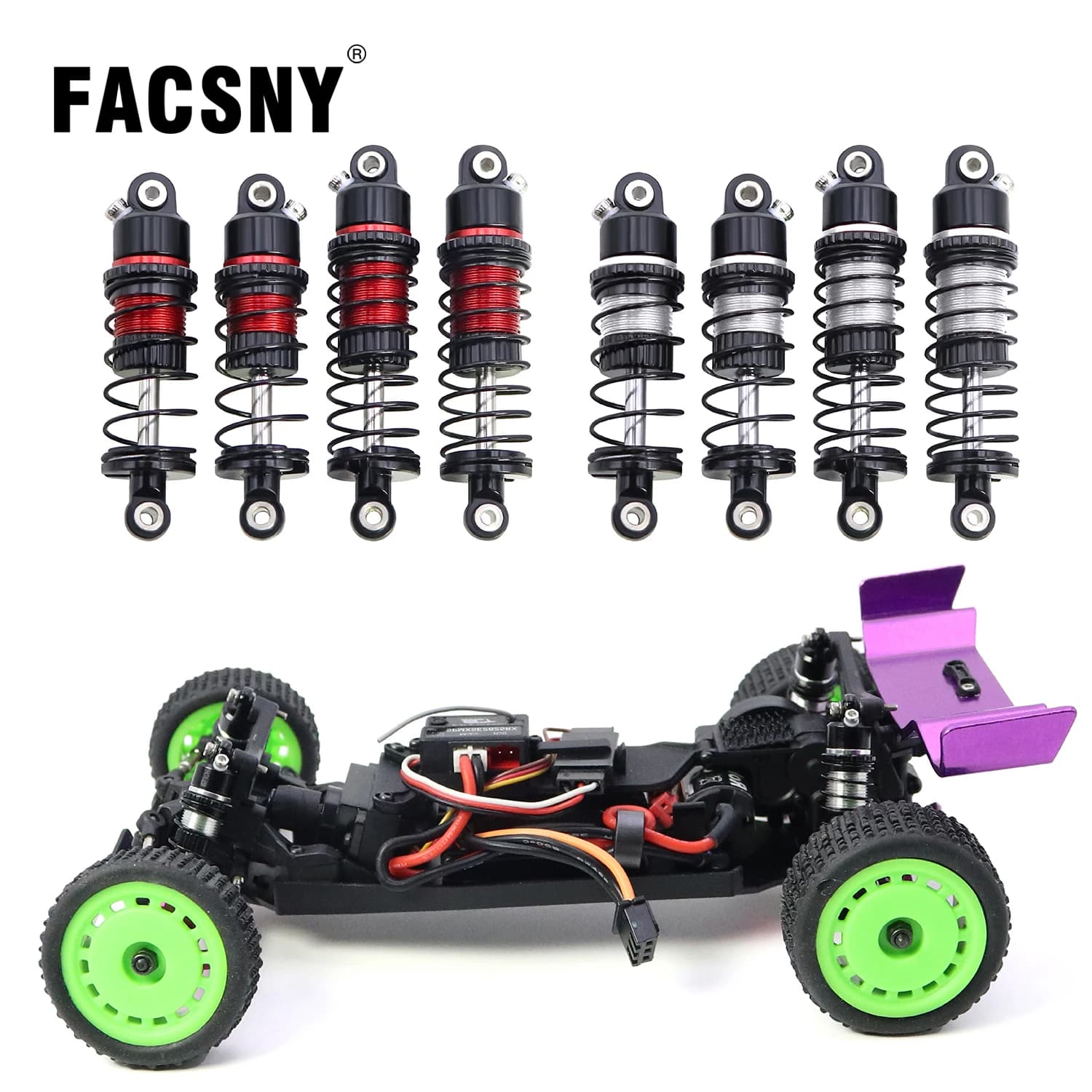 Aluminum Front Rear Shock Absorber 31MM 35MM For Losi 1/24 1/28 Micro-B Micro-T LOS00007 2WD WLtoys 244016 RC Buggy LOS-1765