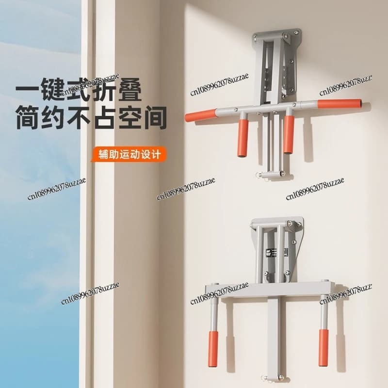 Horizontal Traction Wall Bar, Fitness Home Equipment, Single and Parallel Bar for Burning Fats and Slimming