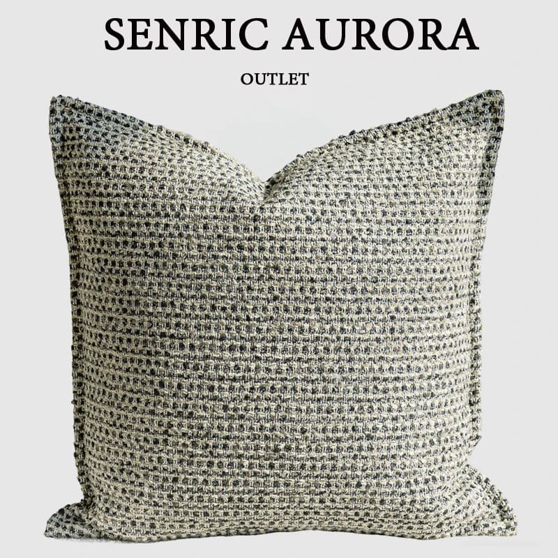 Luxury cushion cover 30x50 50x50 cm Chunye - Green grey square cushion pillow case for home hotel living room sofa