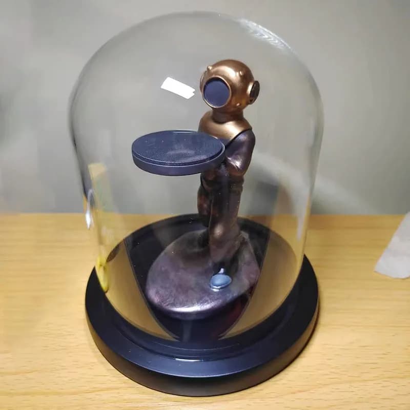 Supporto per orologio da sub Orologi retrò Vassoio per gioielli Display Portaoggetti Creativo Orologio da polso Organizzatore Stent Decorazione del desktop