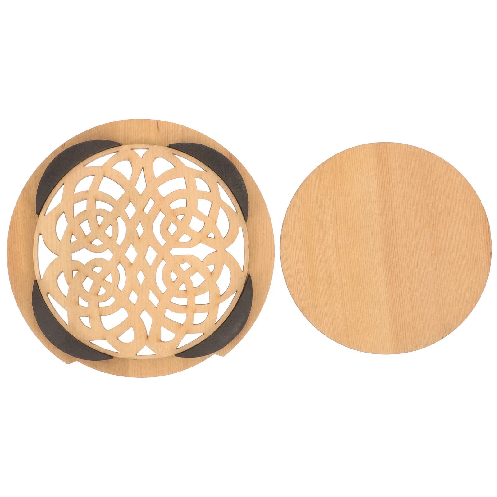 Copertura per Foro Acustico per Chitarra Folk in Legno, Protezione Antirumore e Antifeedback per Chitarra Acustica
