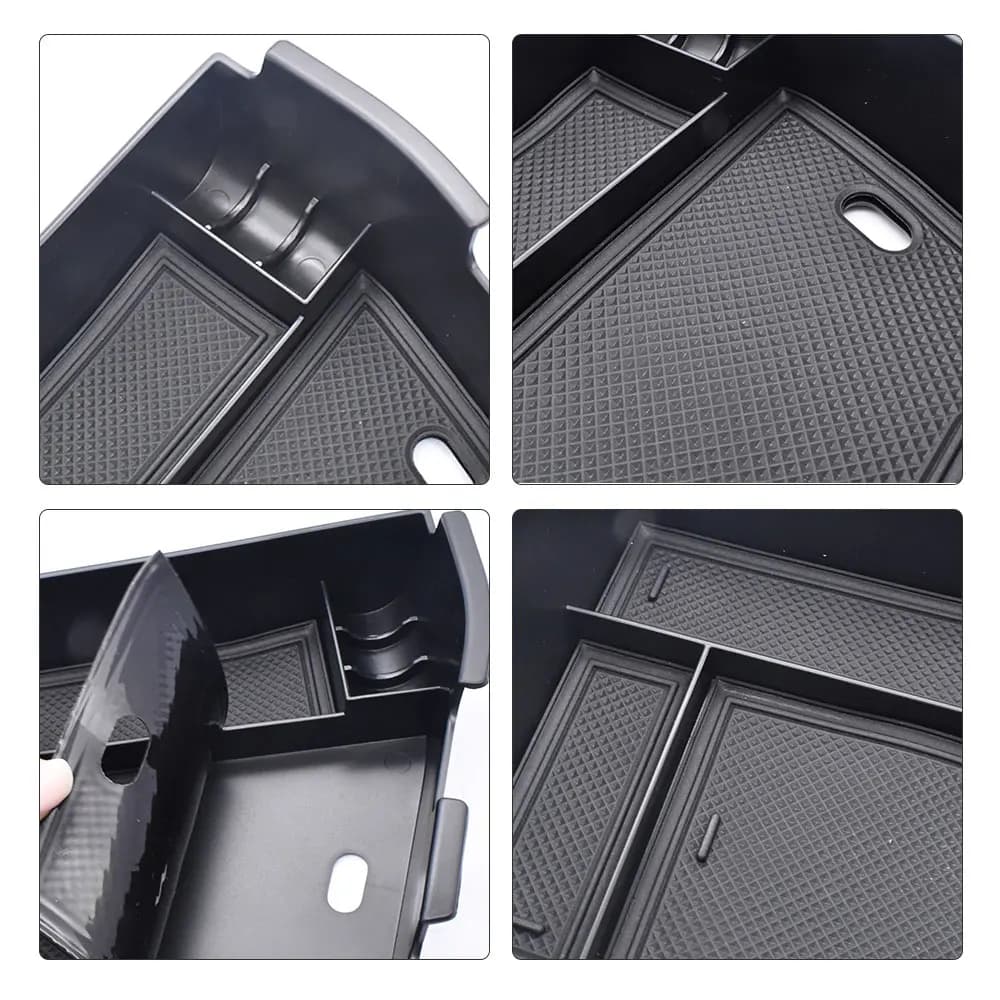 Organizzatore della console centrale per Hyundai Sonata 2024+ scatola portaoggetti per auto vassoio bracciolo scatola portaoggetti per auto organizzatore interno in ABS