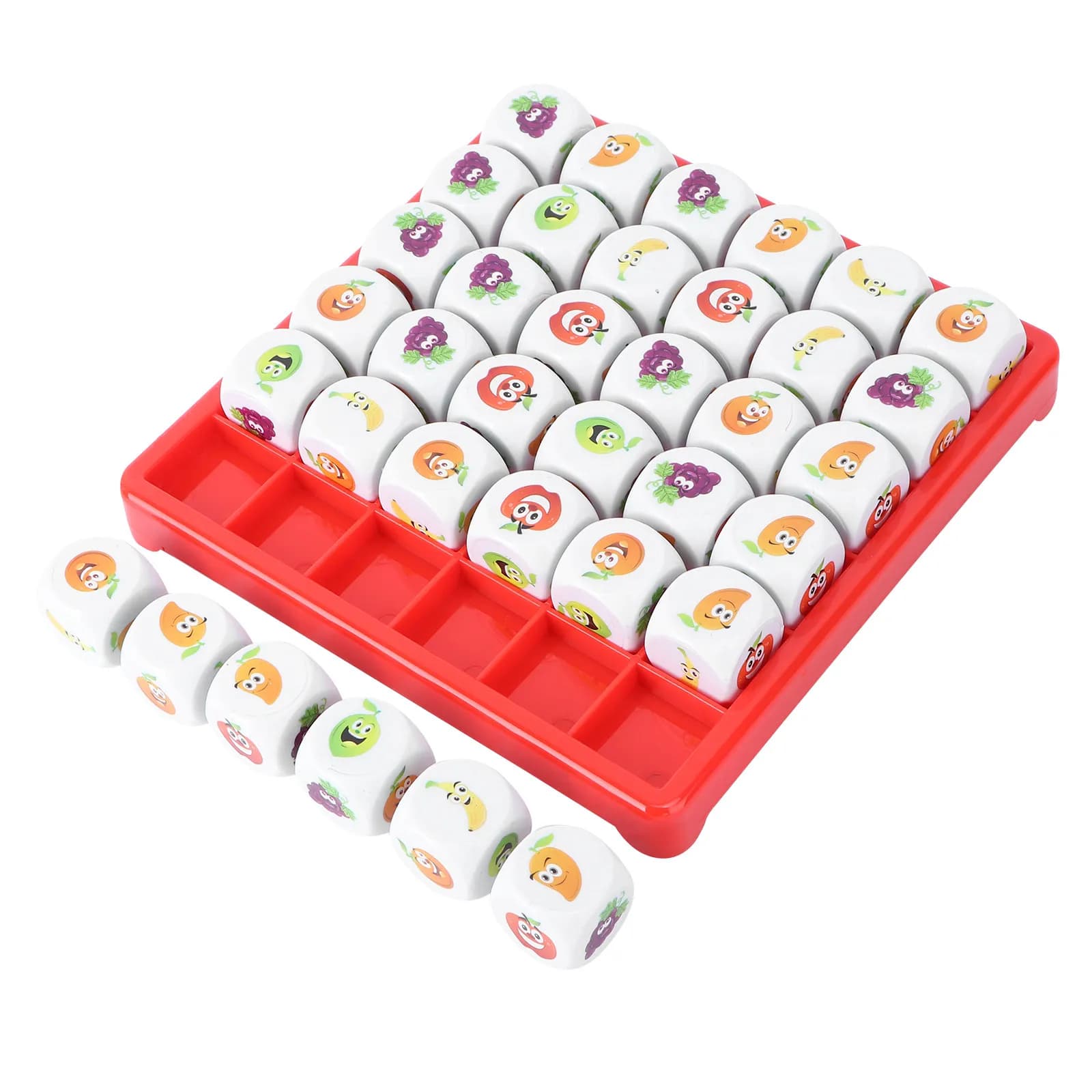 Set di Gioco Sudoku con Design a Frutta, Puzzle Educativo per Bambini, Coordinazione Occhio-Mano, Gioco da Viaggio e per Feste, Sviluppo Intellettuale