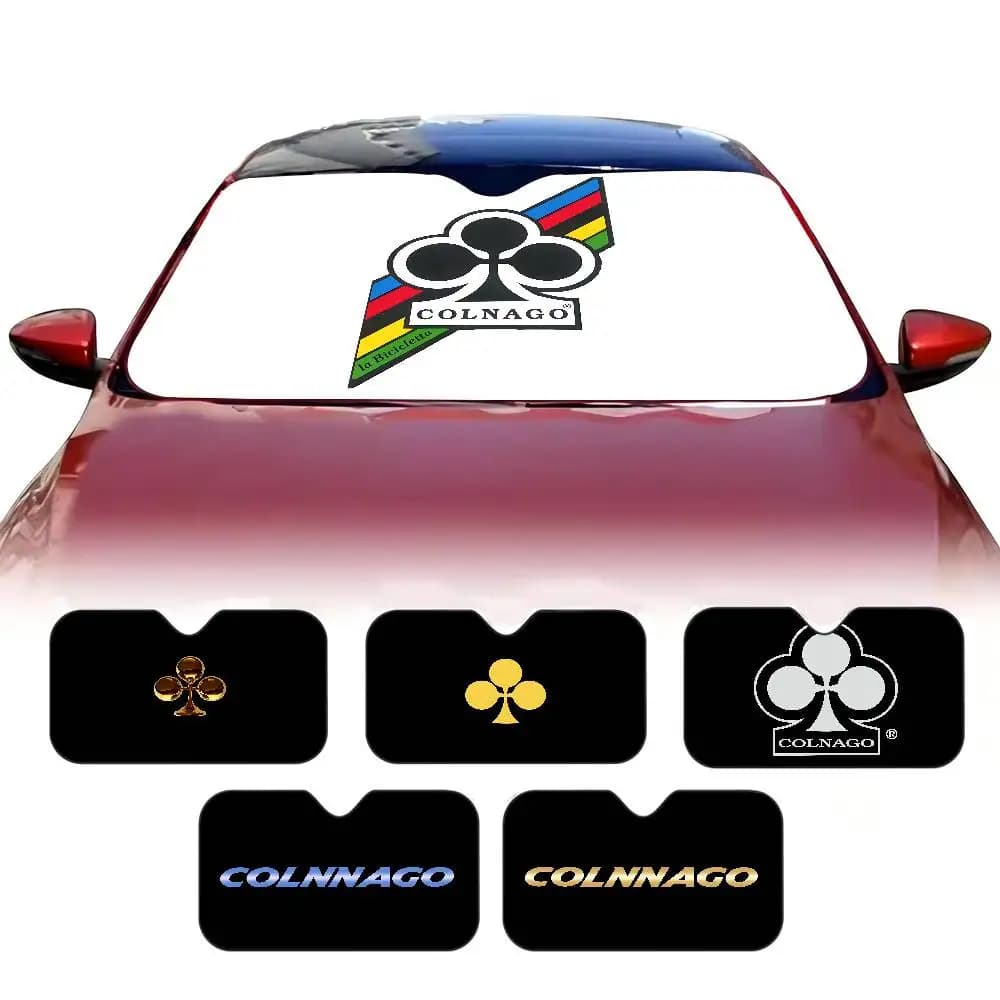 Parasole per Parabrezza Auto SUV Camion Fashion Cyclings C-Colnagos - Accessorio Visiera Protettiva per Finestrino Anteriore