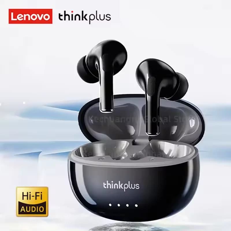 Lenovo LP5 Pro Wireless Bluetooth 5.4 Earphones TWS HiFi Sound With Mic Gaming Earbuds Sport Headset Long Standby Touch Control