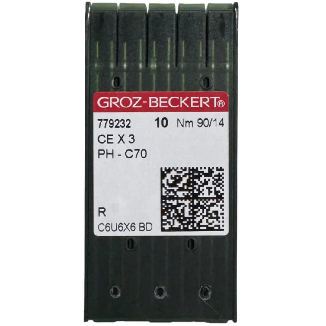 100 pz. Aghi per macchina da ricamo computerizzata Groz-Beckert CEX3 PH-C70 per ricamo speciale su asciugamani, uncinetto CE*3