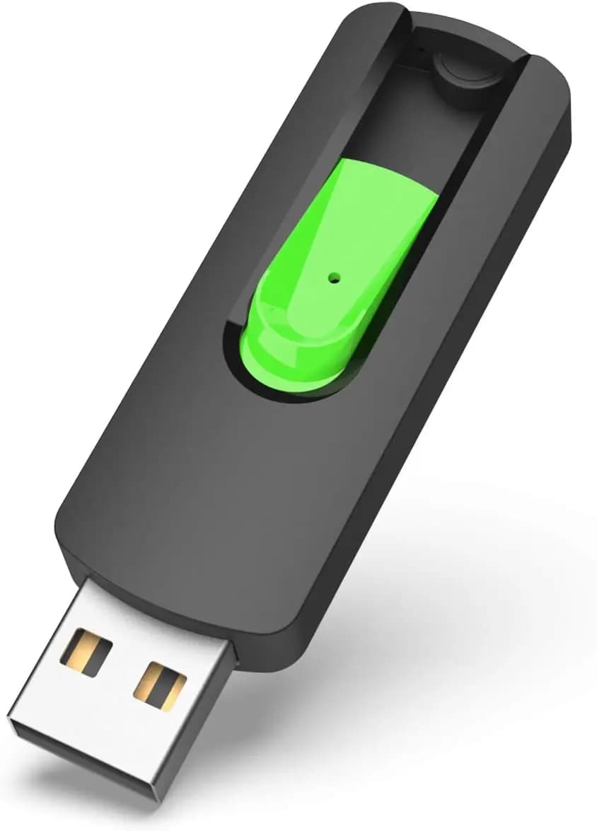 Chiavetta USB 2.0 da 128GB per PC e Laptop - Retrattile, Plug and Play