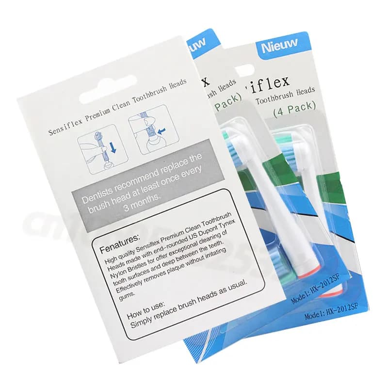 HX2012 double head electric toothbrush head compatible HX1610/ HX1511/ HX1630/ HX1620/HX1523/HX1526/HX1513 Replacement head