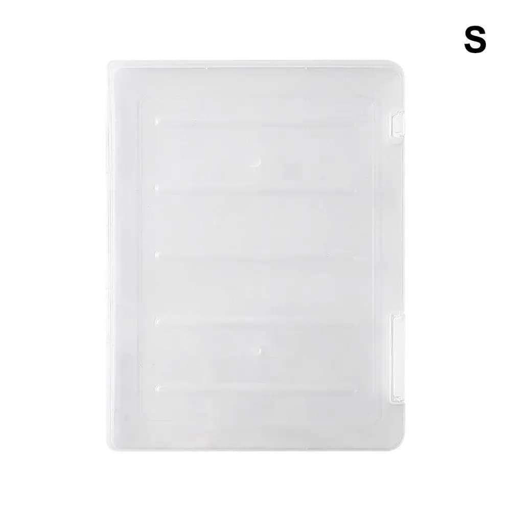 Organizzatore per Documenti, Scatola Porta Cartelle, Contenitore per Cancelleria da Ufficio, Organizzatore da Scrivania, Scatola Portaoggetti in Plastica per Fogli A4 A5